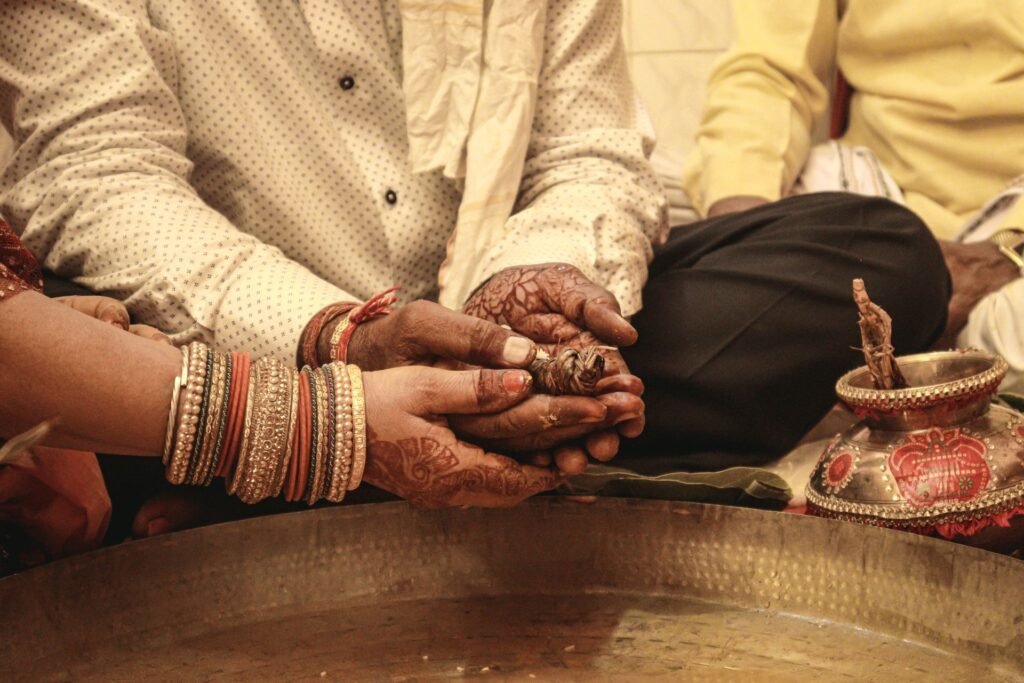 Marriage Astrology in Mumbai: Kanyadan ritual at a Hindu wedding